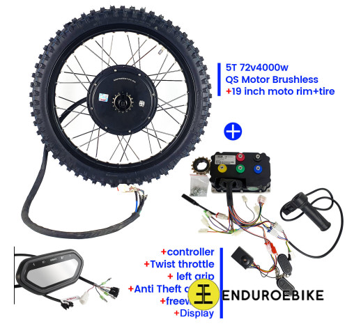 72v 5-12000w e-bike kit 