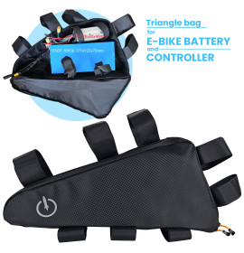 Triangle bag for E-bike battery