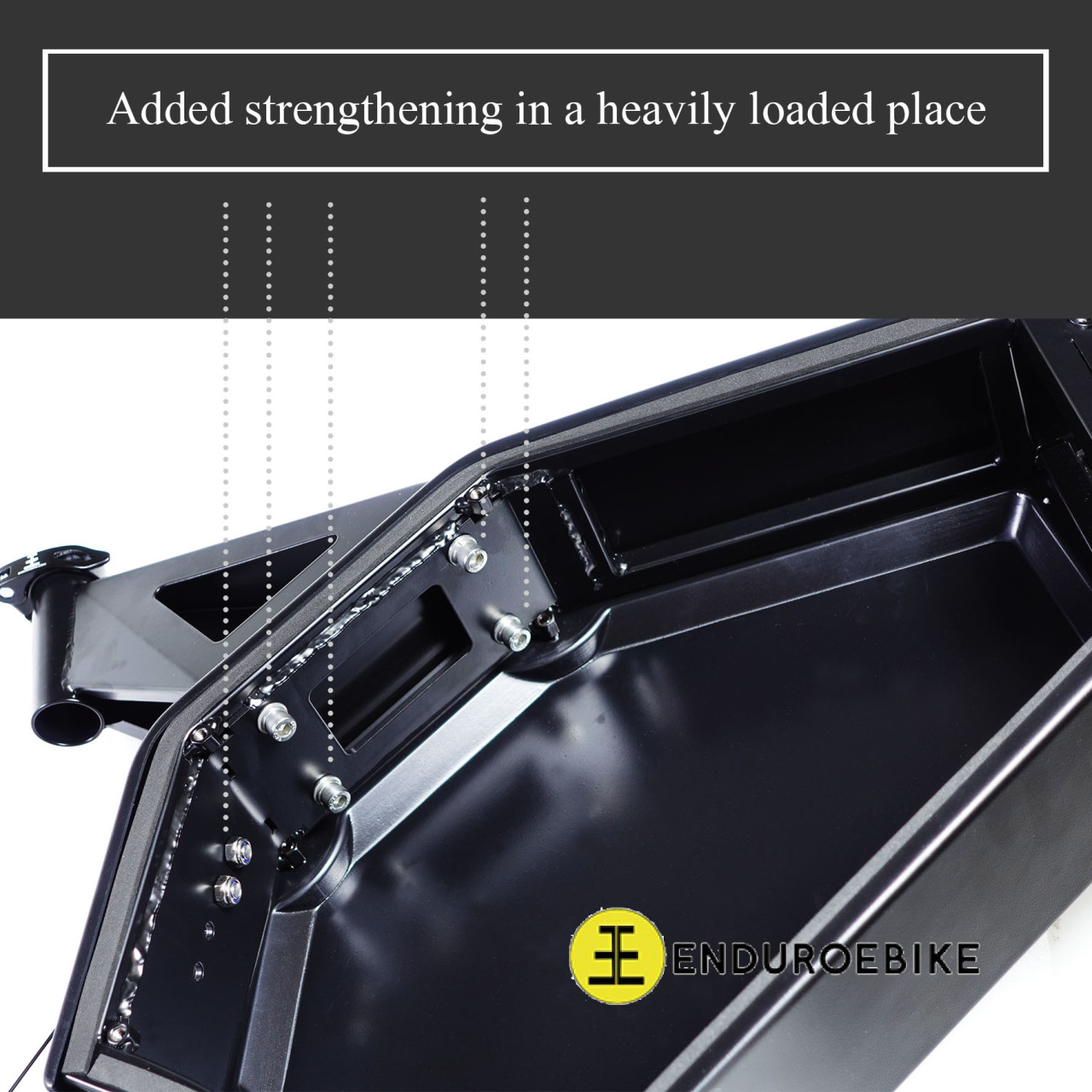 Frameset Electric Enduro Black