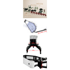 EnduroEbike frameset+MX2 MOTO SEAT 