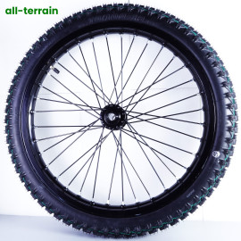 Enduroebike Front Wheel 19inch+Tire/ Black/ 36holes/ 10g Spokes/ 110x20mm Front Hub