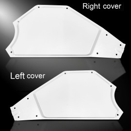 Left+Right matt plastic side cover for EEB frame