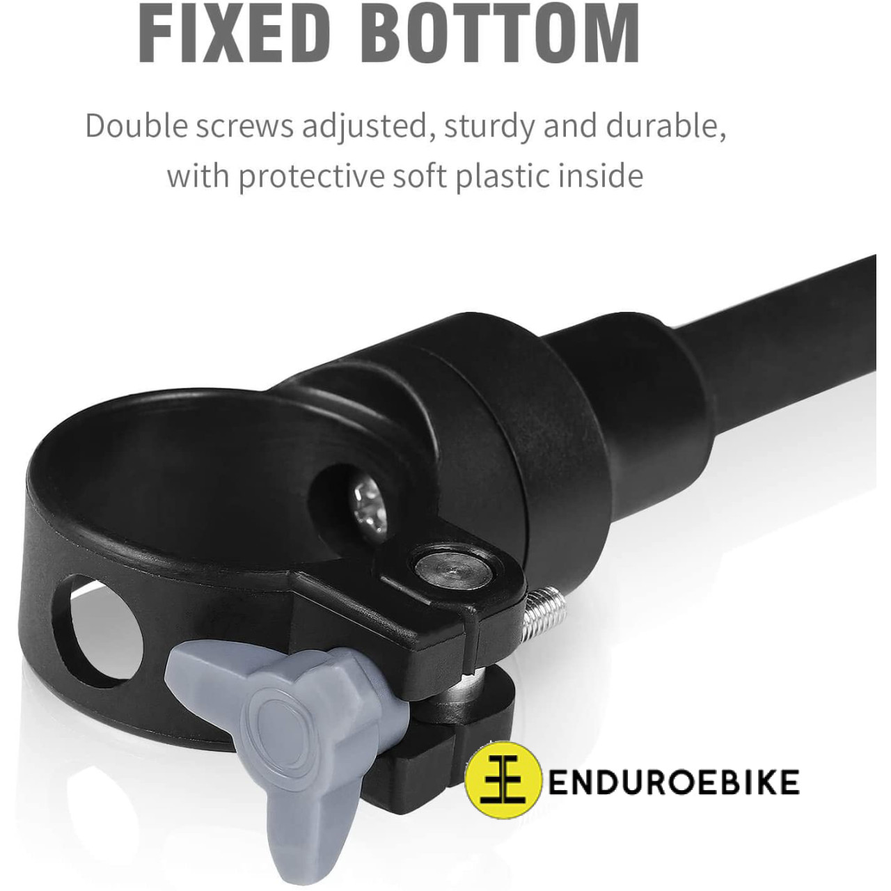 Wide angle rear view mirror for electric bike