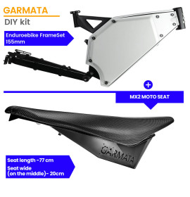 EnduroEbike frameset+MX2 MOTO SEAT 