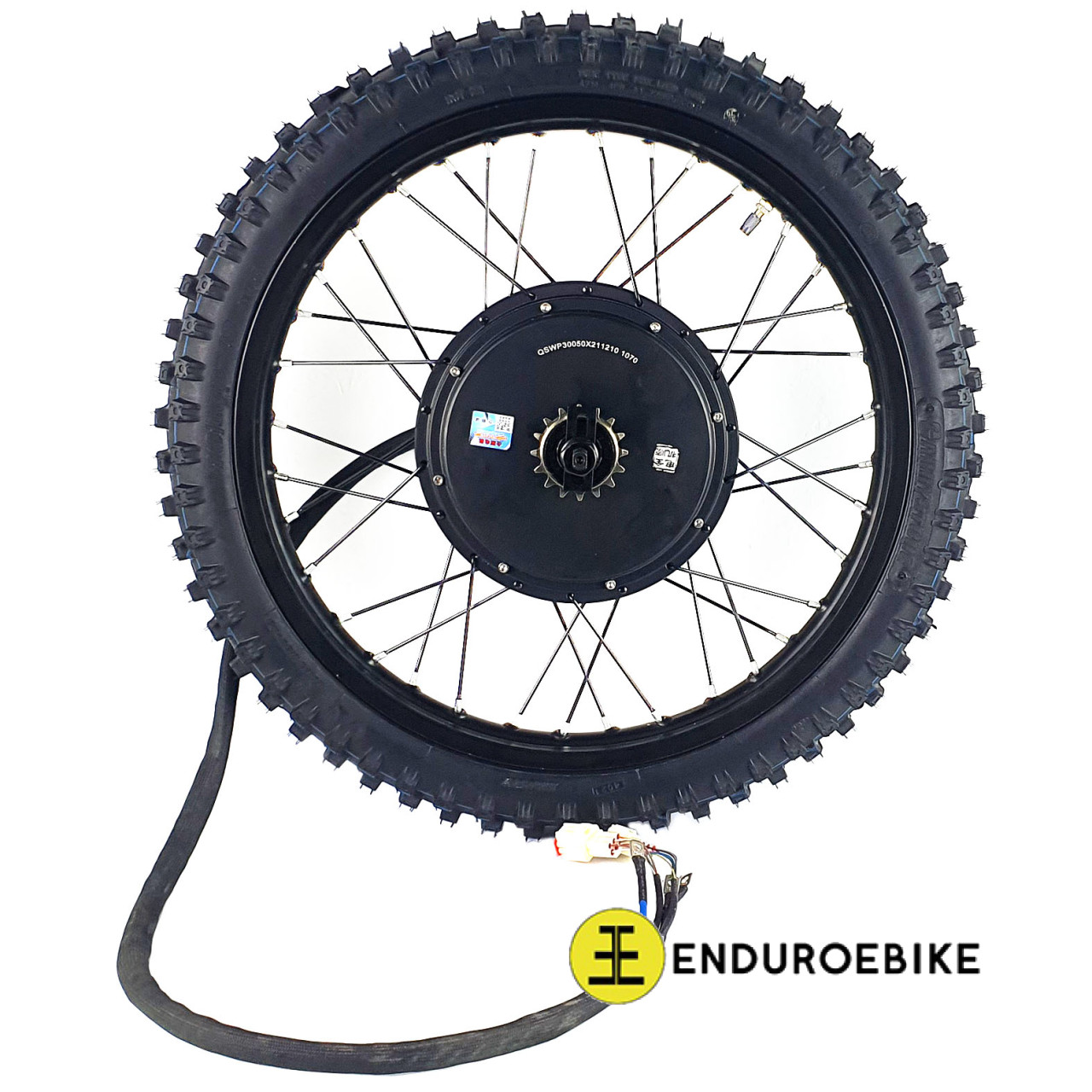 19in QS205V3 5t 4000w e-bike wheel