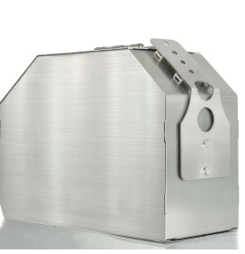 EEB Battery Case L 42*24.2*14 cm Stainless Steel