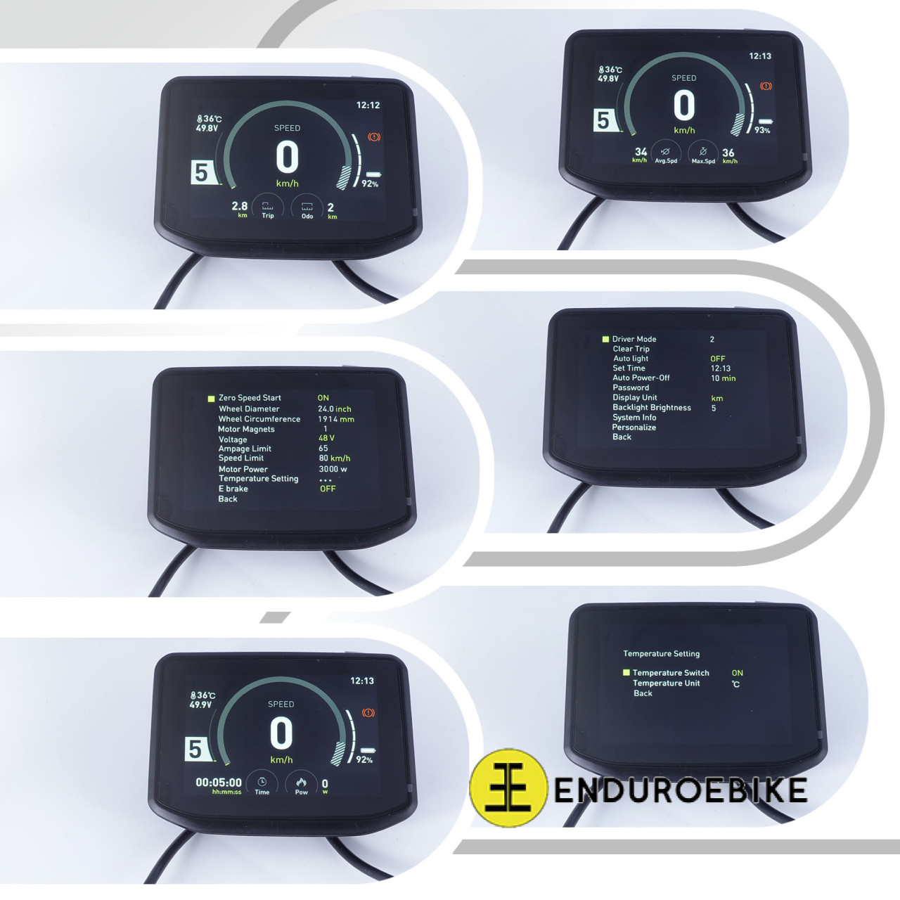 Garmata Black Edition V3 Sine wave controller LCD 48-72v65A 5000W