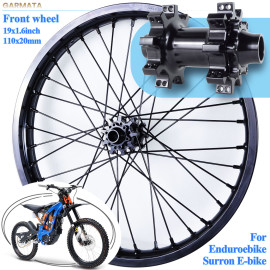 GARMATA Front Wheel 19x1.6 Inch 10g Spokes 110x20mm Flower Hub