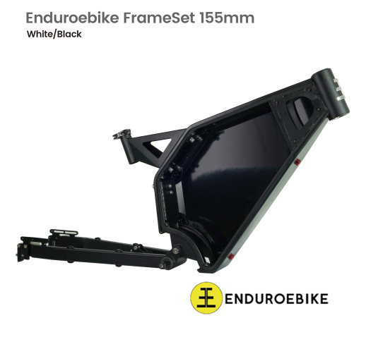 Frameset Electric Enduro Black