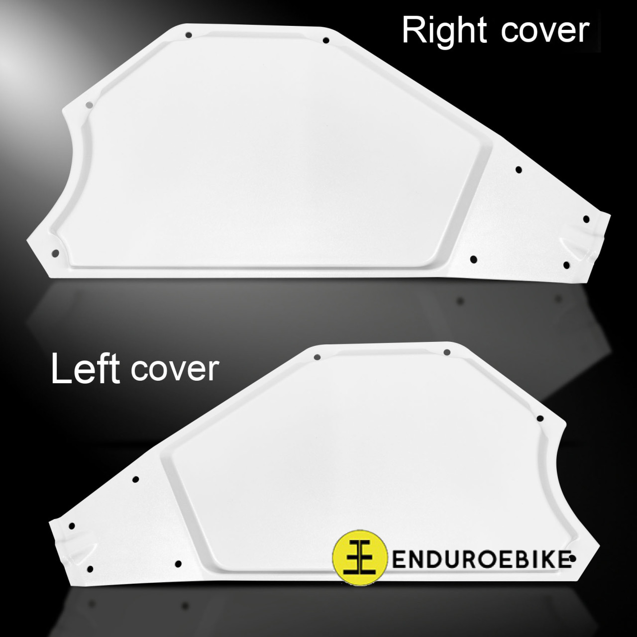 Left+Right matt plastic side cover for EEB frame