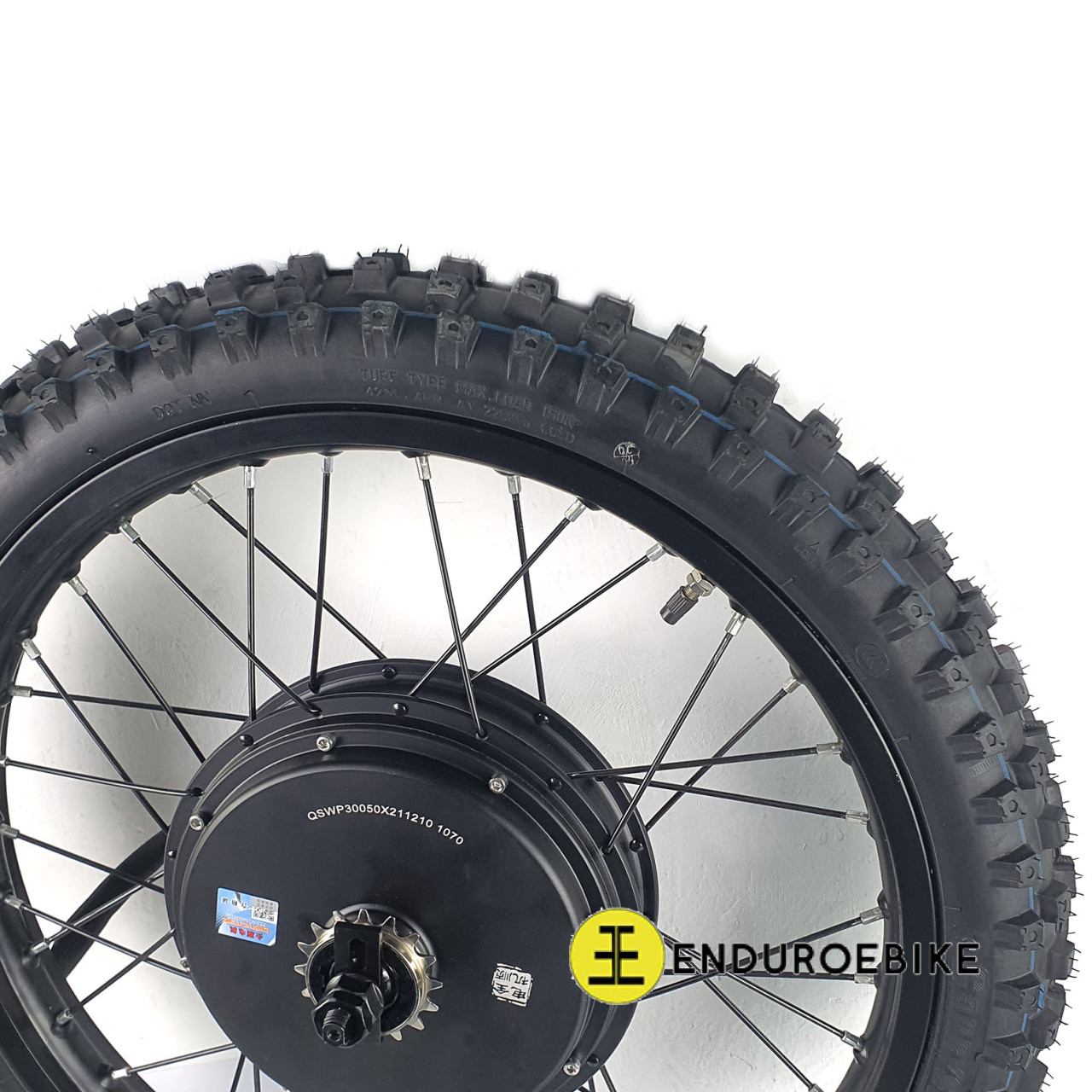 19in QS205V3 5t 4000w e-bike wheel