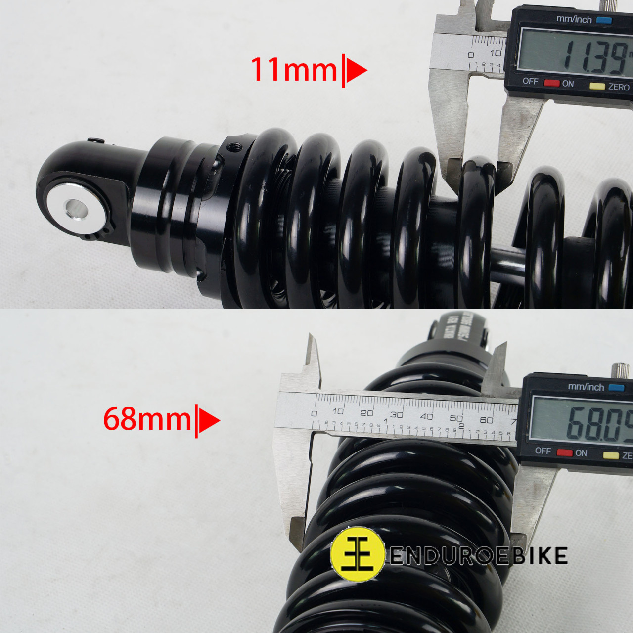 ENDUROEBIKE REAR SHOCK ABSORBER 11MM SPRING 230X50MM 980LBSs