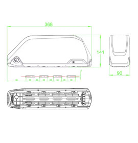 2000W 48v E-bike DIY Kit/ 48V24,5AH GA