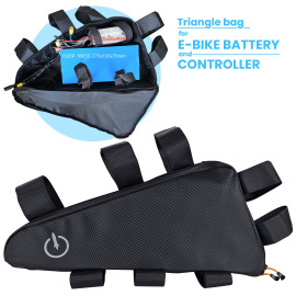 Triangle bag for E-bike battery
